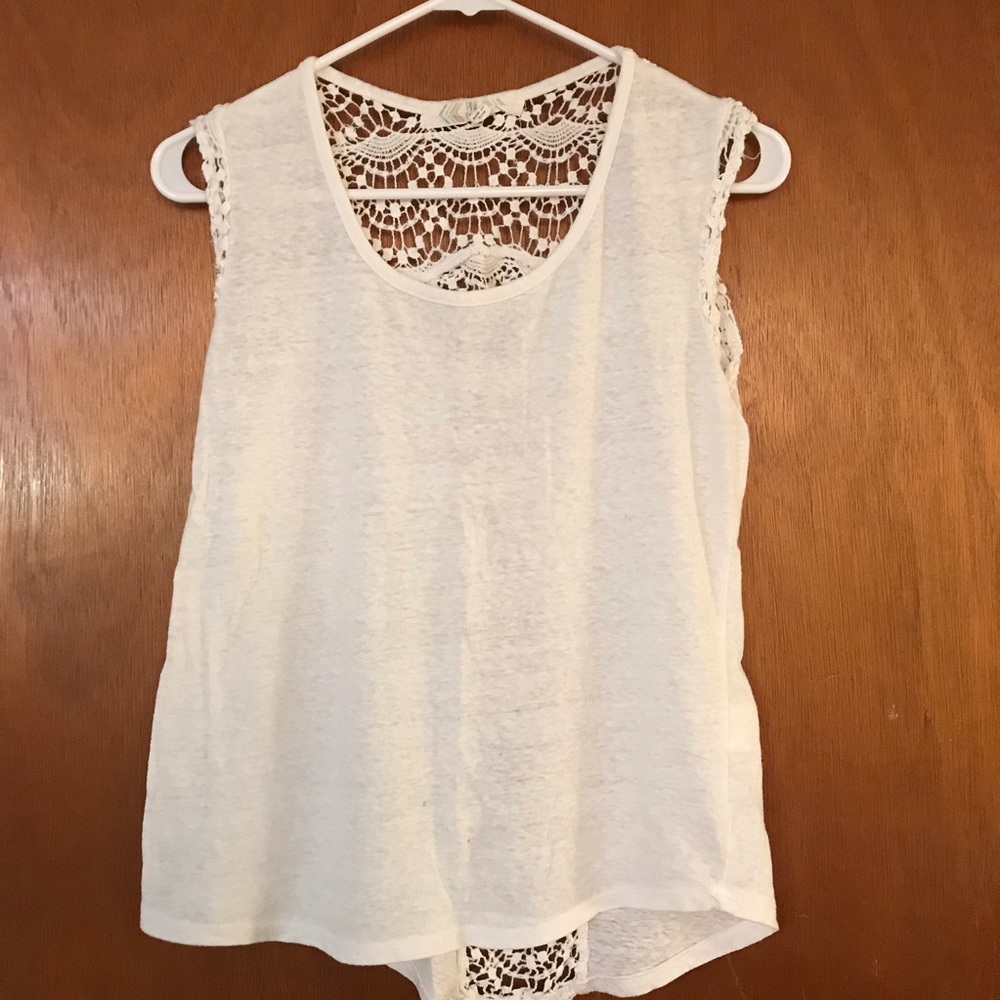 Lace Back Tee | Pink Rose - Picture 2 of 3